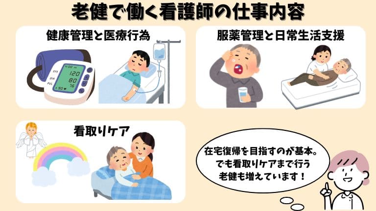 老健 看護師 仕事内容